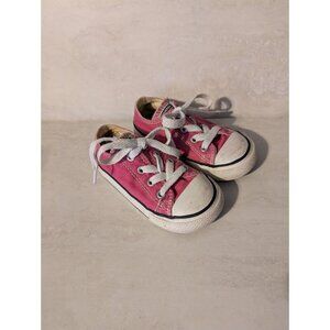 Converse Baby Shoes Pink Toddler Size 7